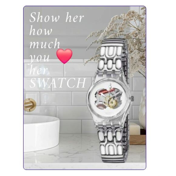 Vintage RARE Swatch Lady watch BEDUINE CHILD LK170 1999 collection New old stock - Picture 3 of 12